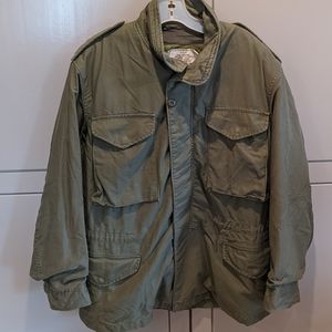 GENUINE USGI 1982 COAT COLD WEATHER FIELD OG-107 M-65 JACKET - Medium REGULAR.
